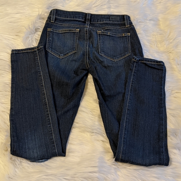 Paige Edgemont distressed skinny jeans size 25 - Picture 5 of 8
